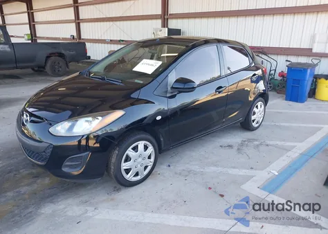 2012 Mazda Mazda2 Sport из США, поврежденный, VIN JM1DE1KY6C0135094